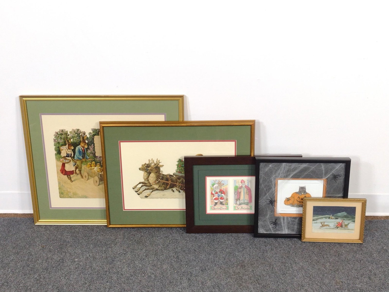 Holiday Framed Prints and Watercolor (1 of 9)