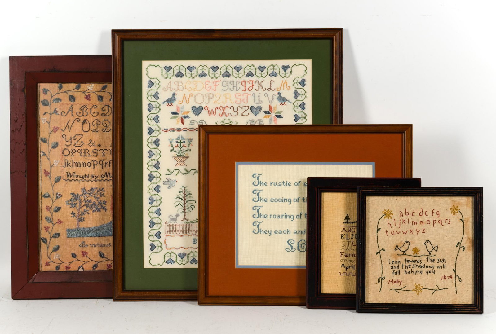 Needlepoint Samplers Incl. 19th Century (1 of 11)