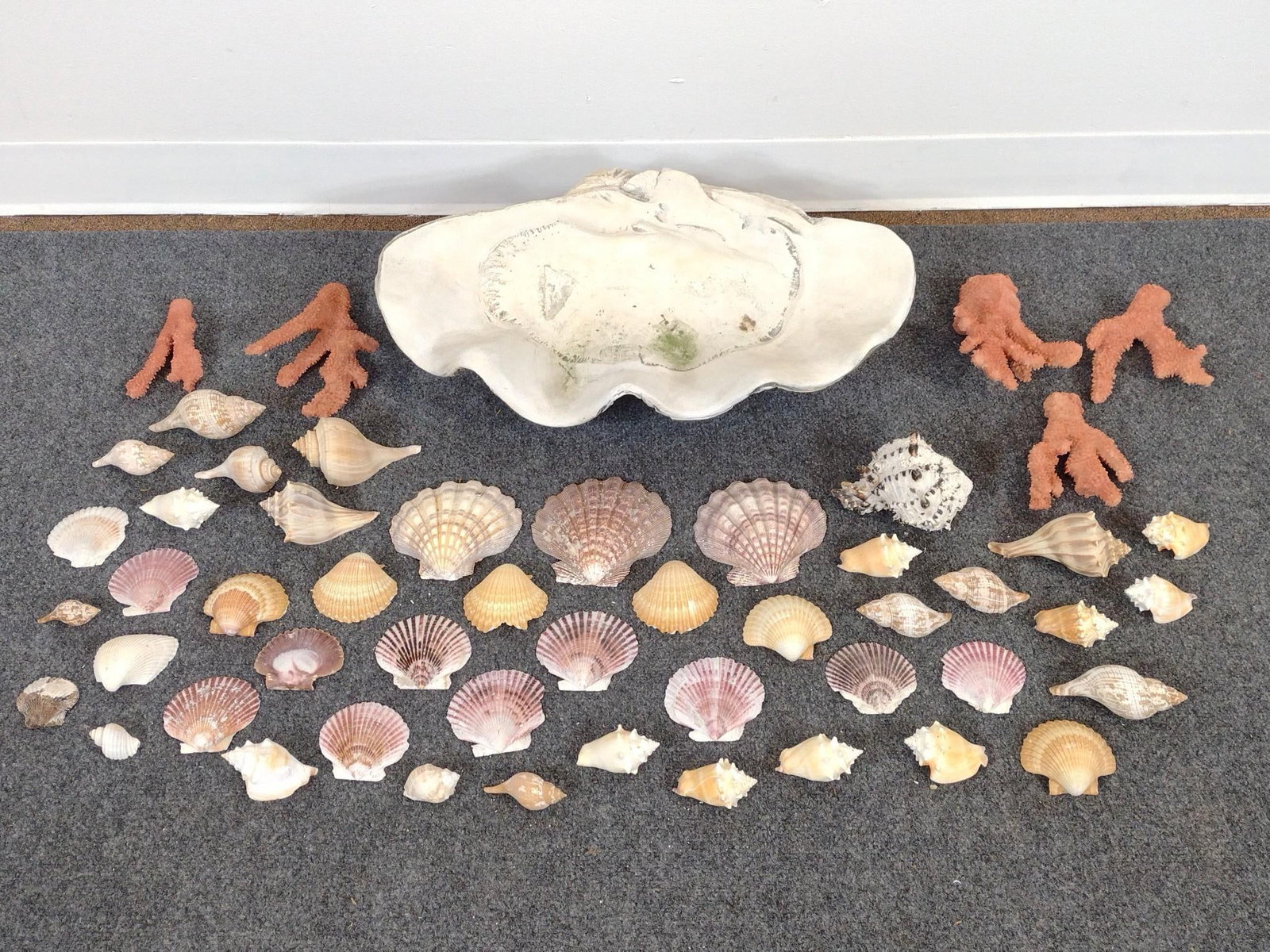Large Faux Seashell & Natural Shells (1 of 5)