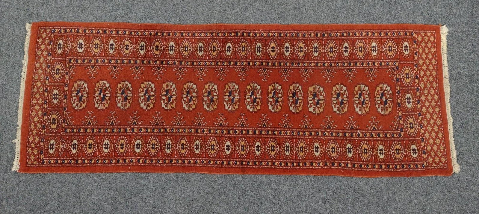 Pakistani Bokhara Style Wool Runner (1 of 4)