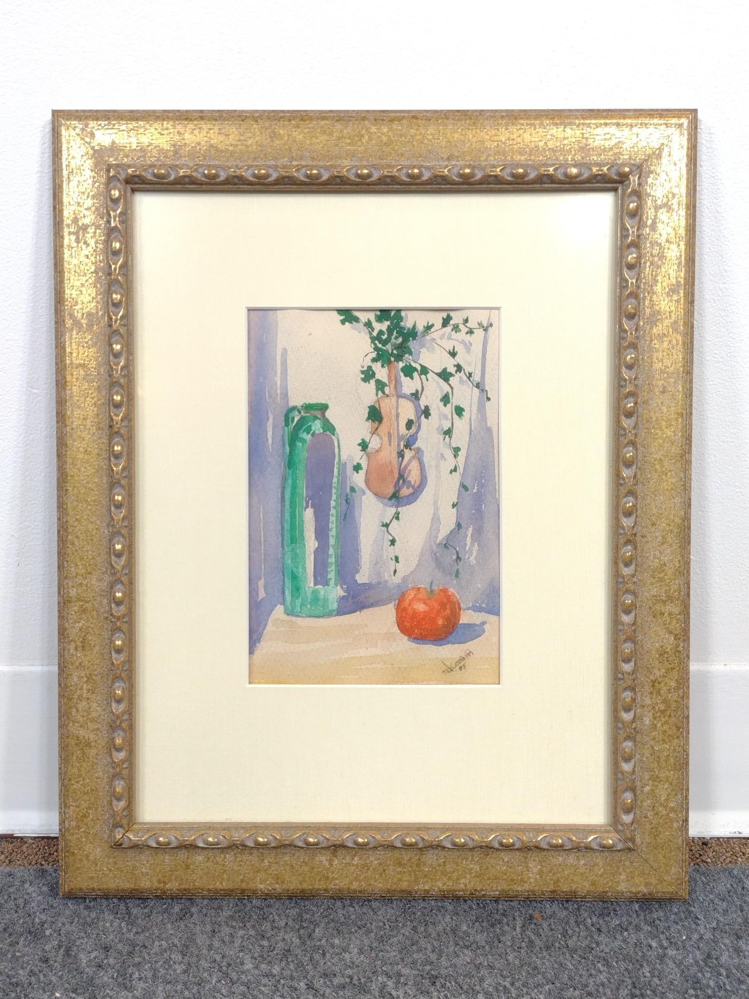 Original Vintage Watercolor Painting (1 of 3)