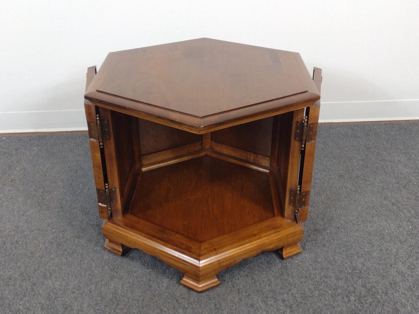 2 Hexagonal End Tables - 3