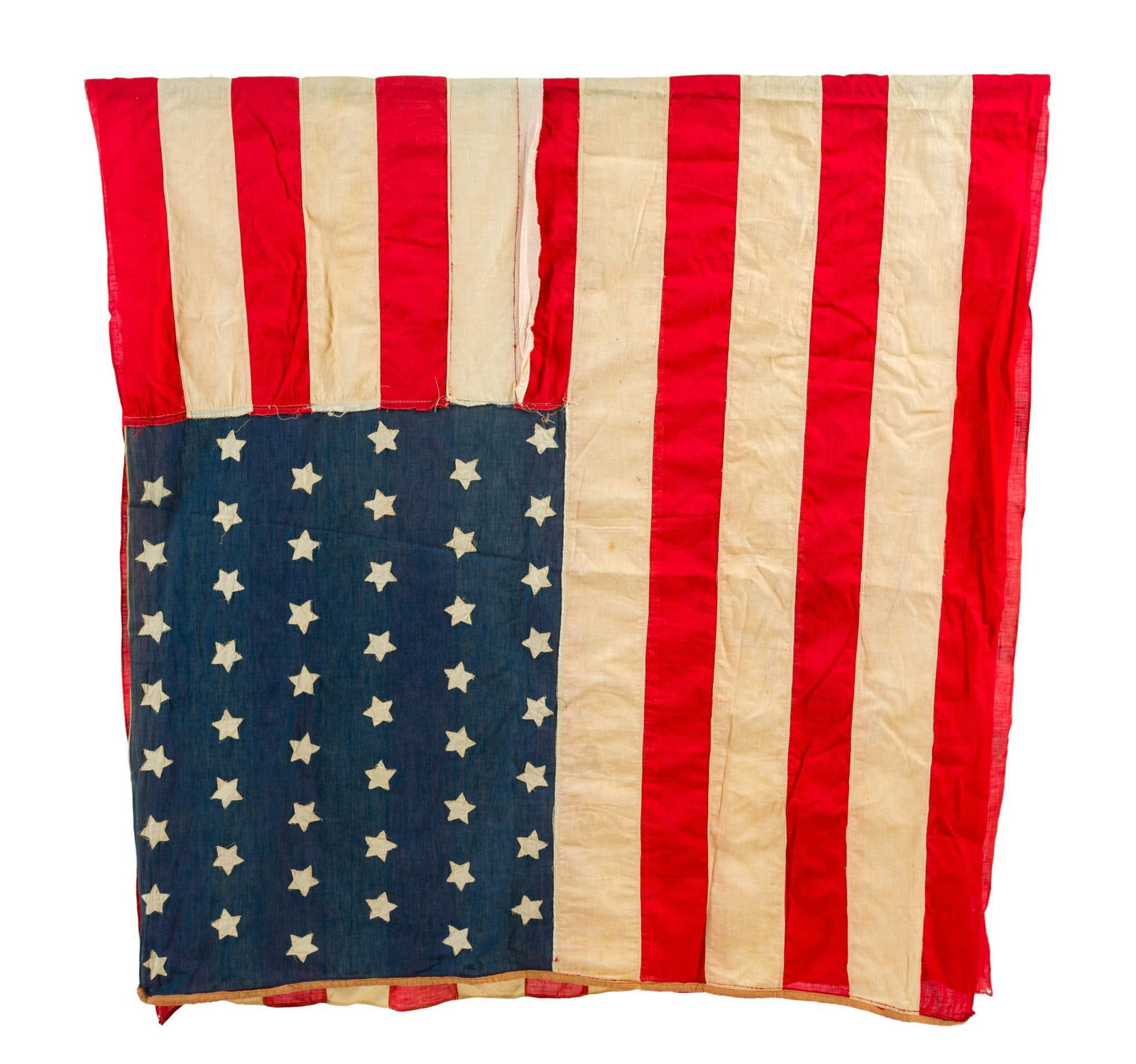 (WWII Era) Antique 48 Star Flag (1 of 3)
