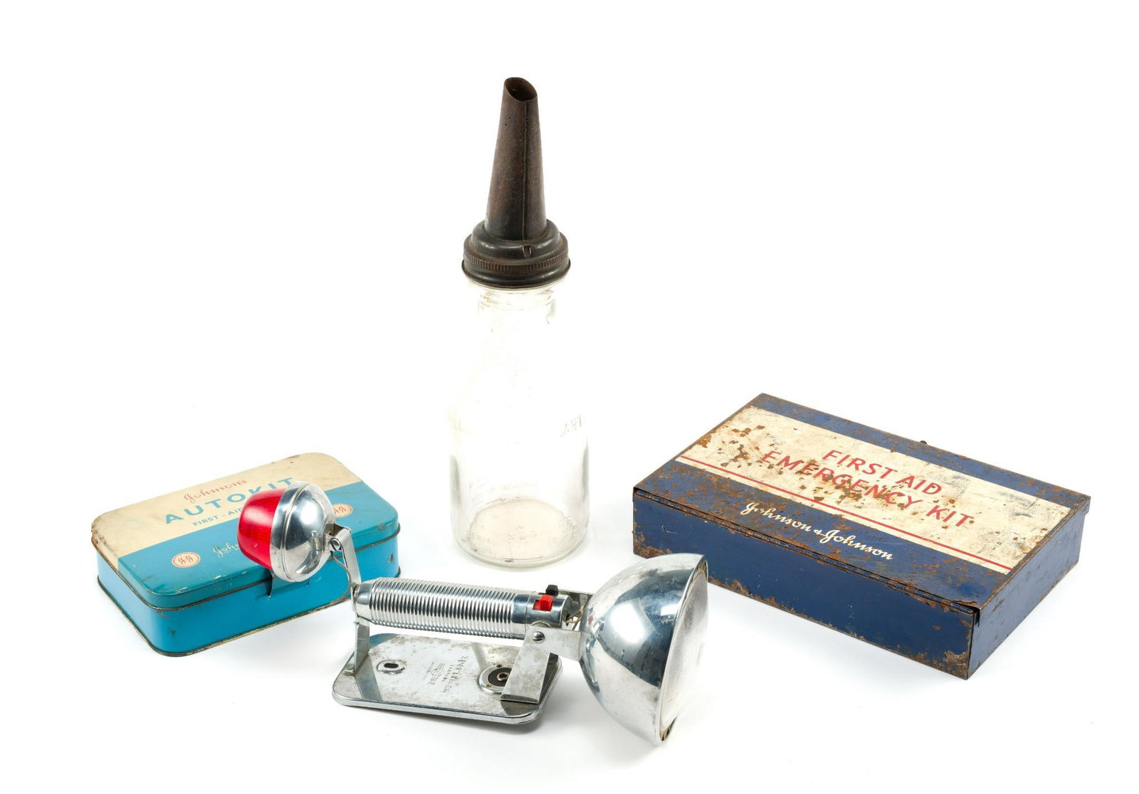 (Postwar Era) 4 Antique Car Items (1 of 5)