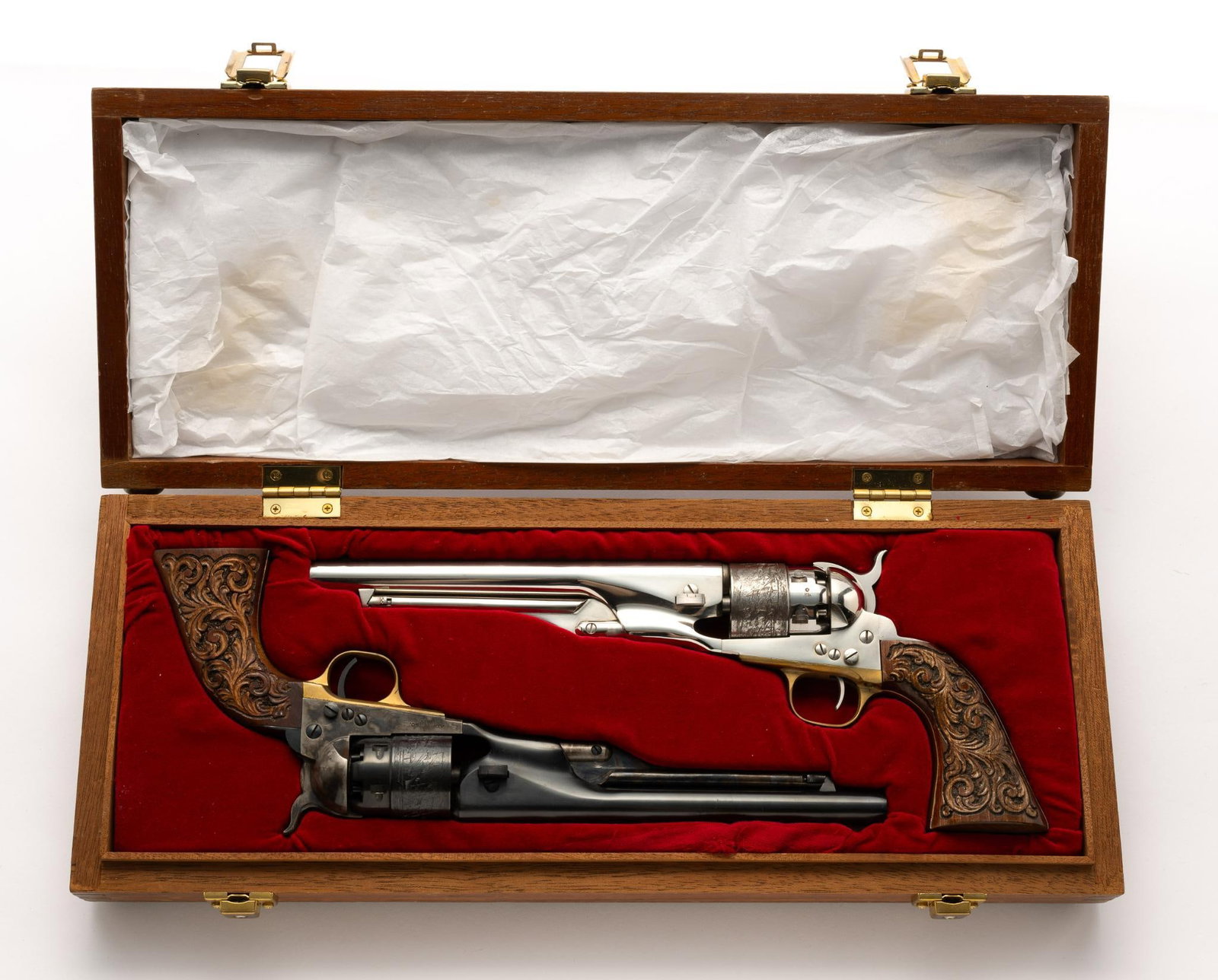 Pair of Single Action Revolvers, Cal. .44 (1 of 9)