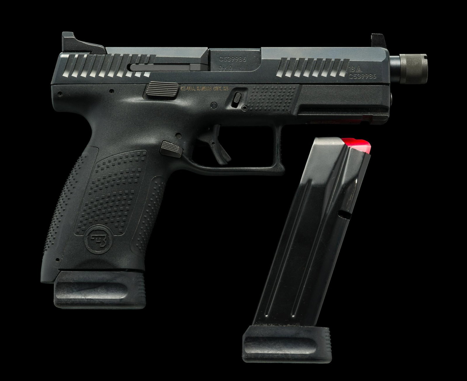 CZ P-10C Semi-Auto Pistol, Cal. 9mm Luger (1 of 5)