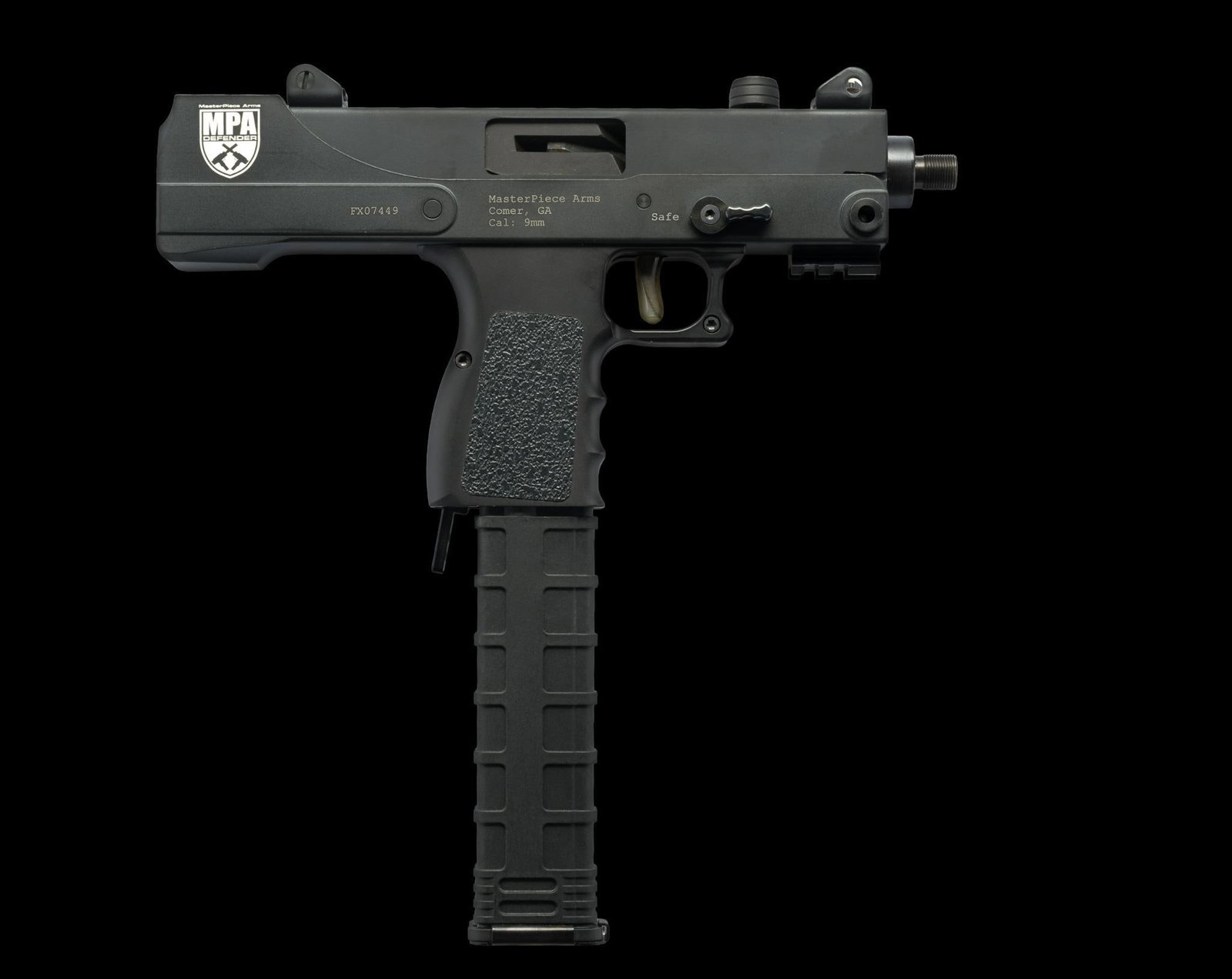 Masterpiece Arms Defender Semi-Automatic Pistol, Cal. 9mm (1 of 2)