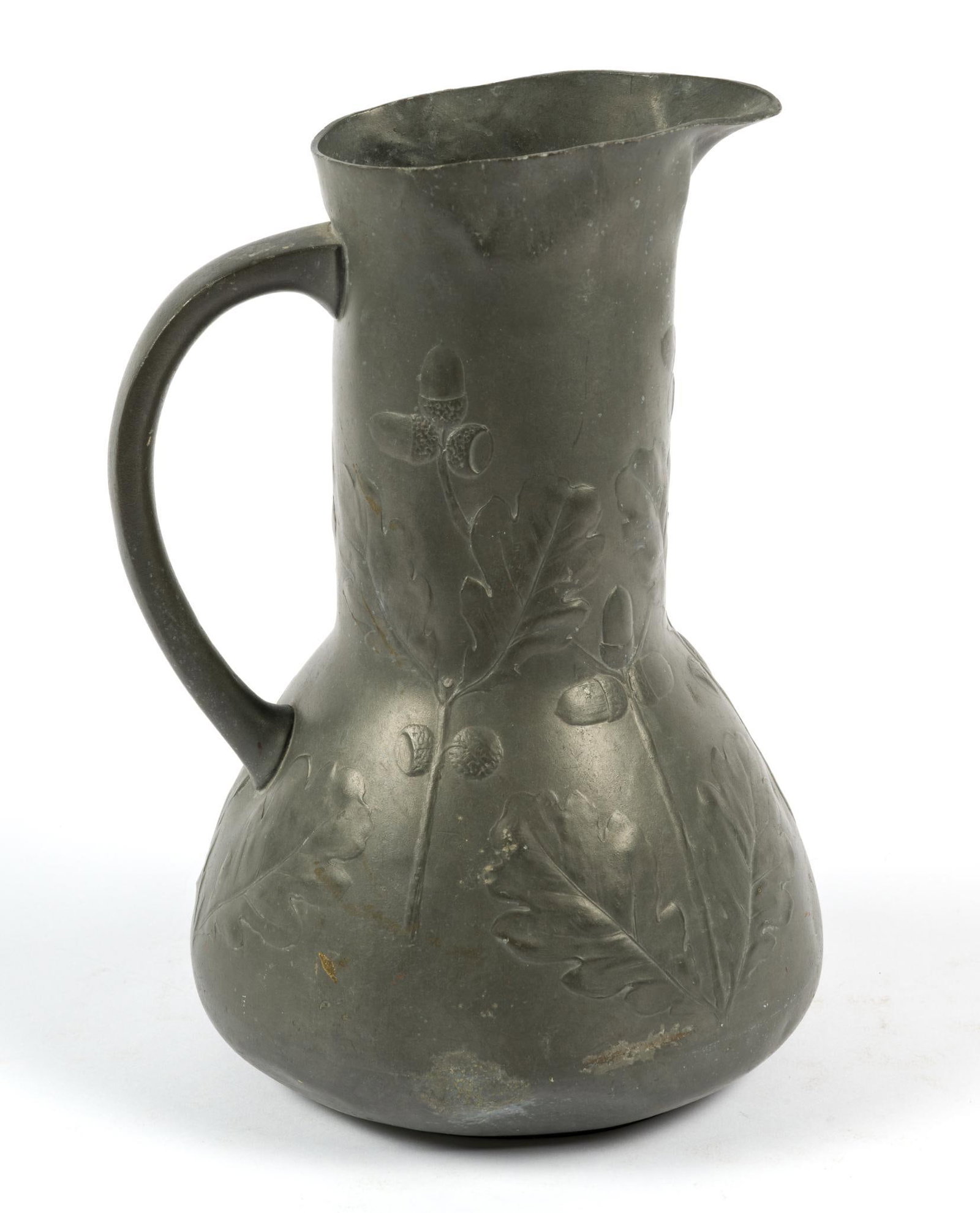 Antique Pewter Kayserzinn Art Nouveau Pitcher (1 of 3)
