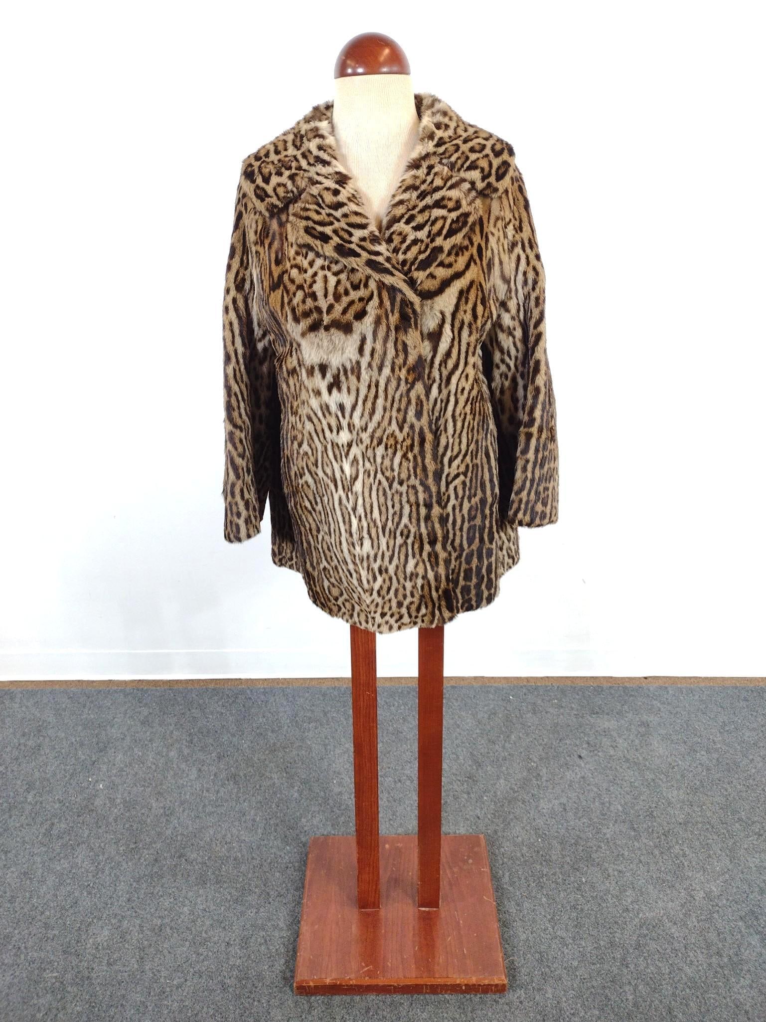 Vintage Turck Pels Leopard Print Coat (1 of 4)