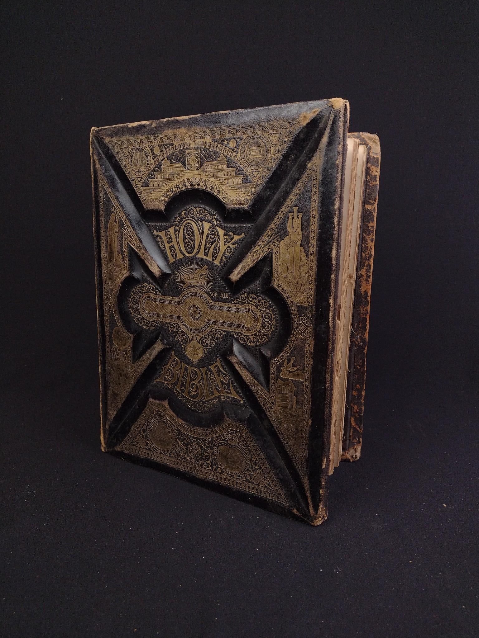 Victorian 1885 Holy Bible (1 of 5)