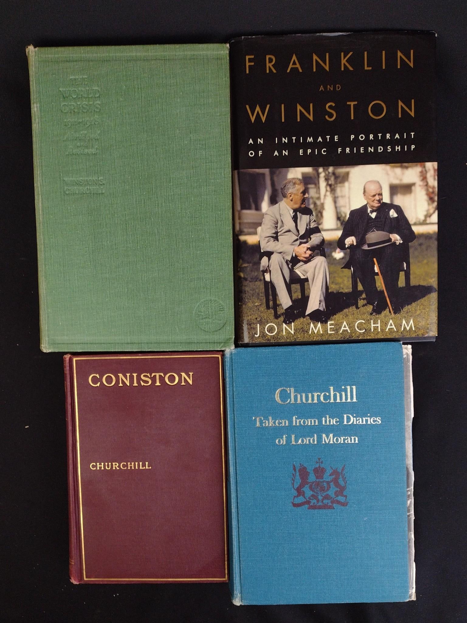 4 Winston Churchill Books Incl. Coniston (1 of 4)