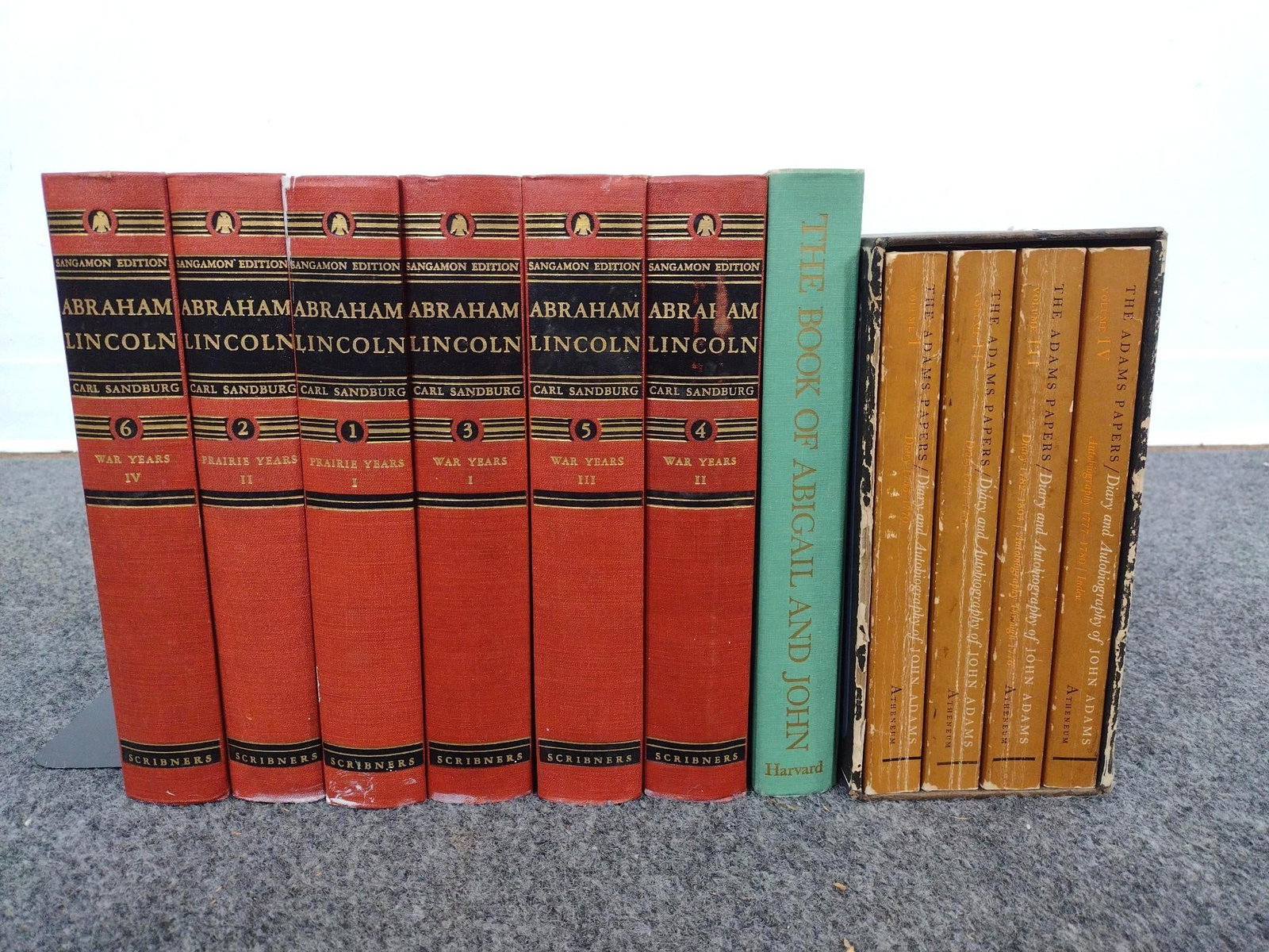 Sangamon Edition "Abraham Lincoln: The War Years & The Prairie Years" By Carl Sandburg (1 of 4)