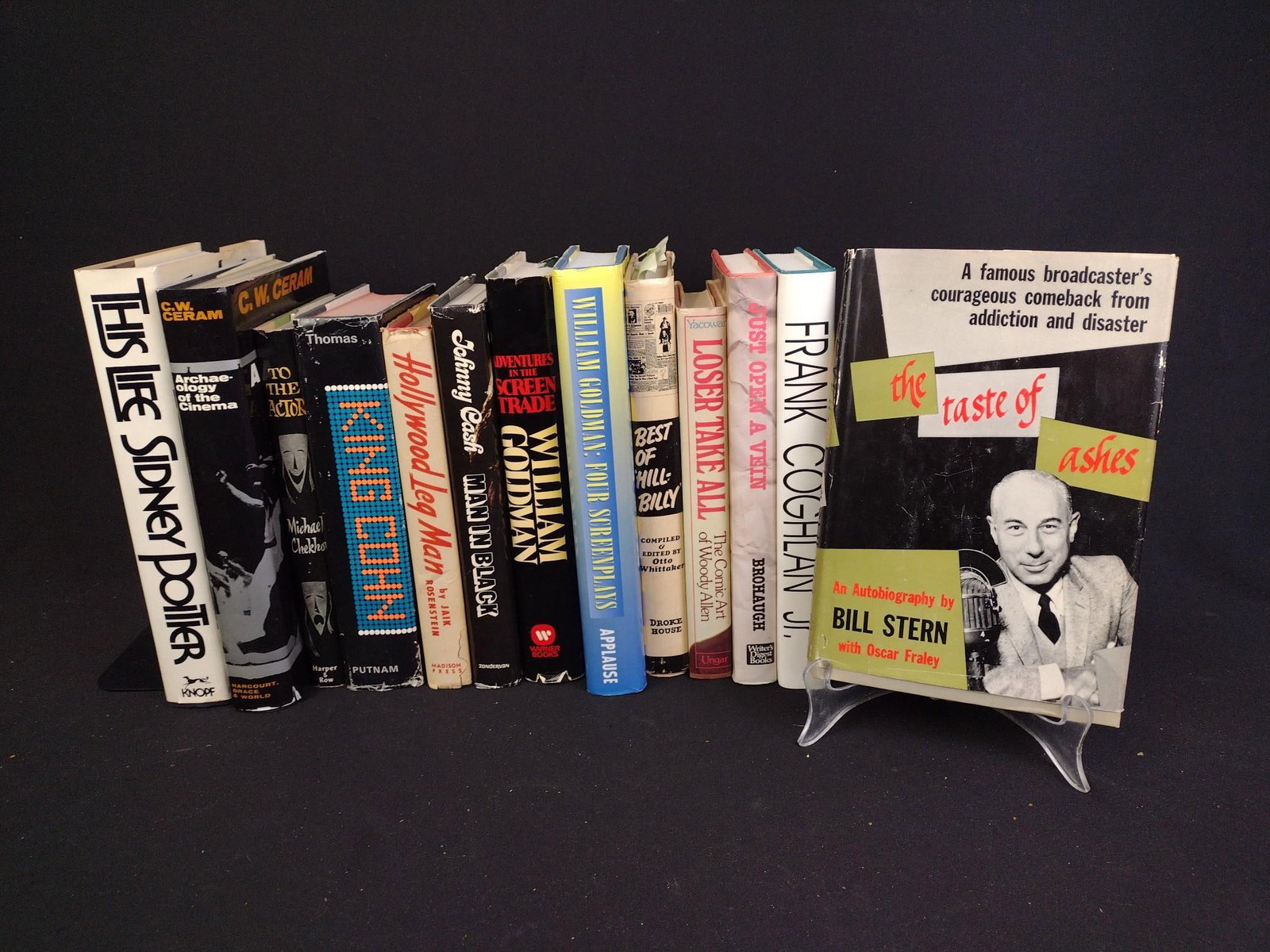 13 Books Hollywood Figures & Acting/Writing Incl. First Edition (1 of 6)