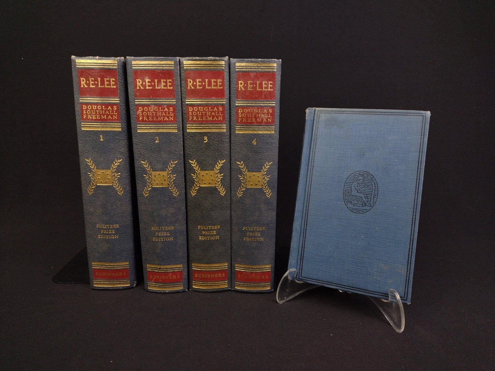 Scribner's Pulitzer Prize Edition of "R. E. Lee" by Douglas Southall Freeman (1 of 3)