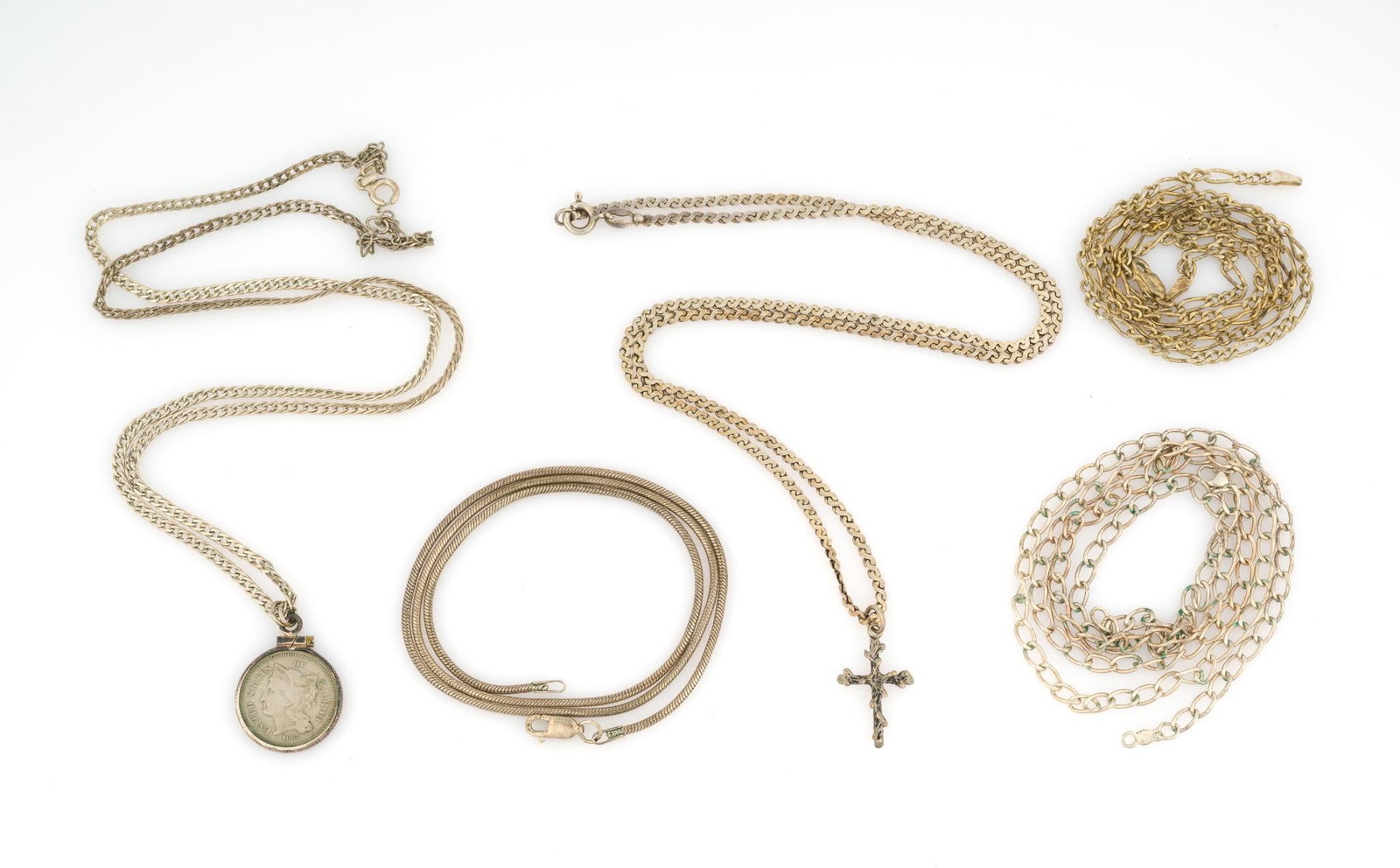 5 Sterling Silver Chains (1 of 3)