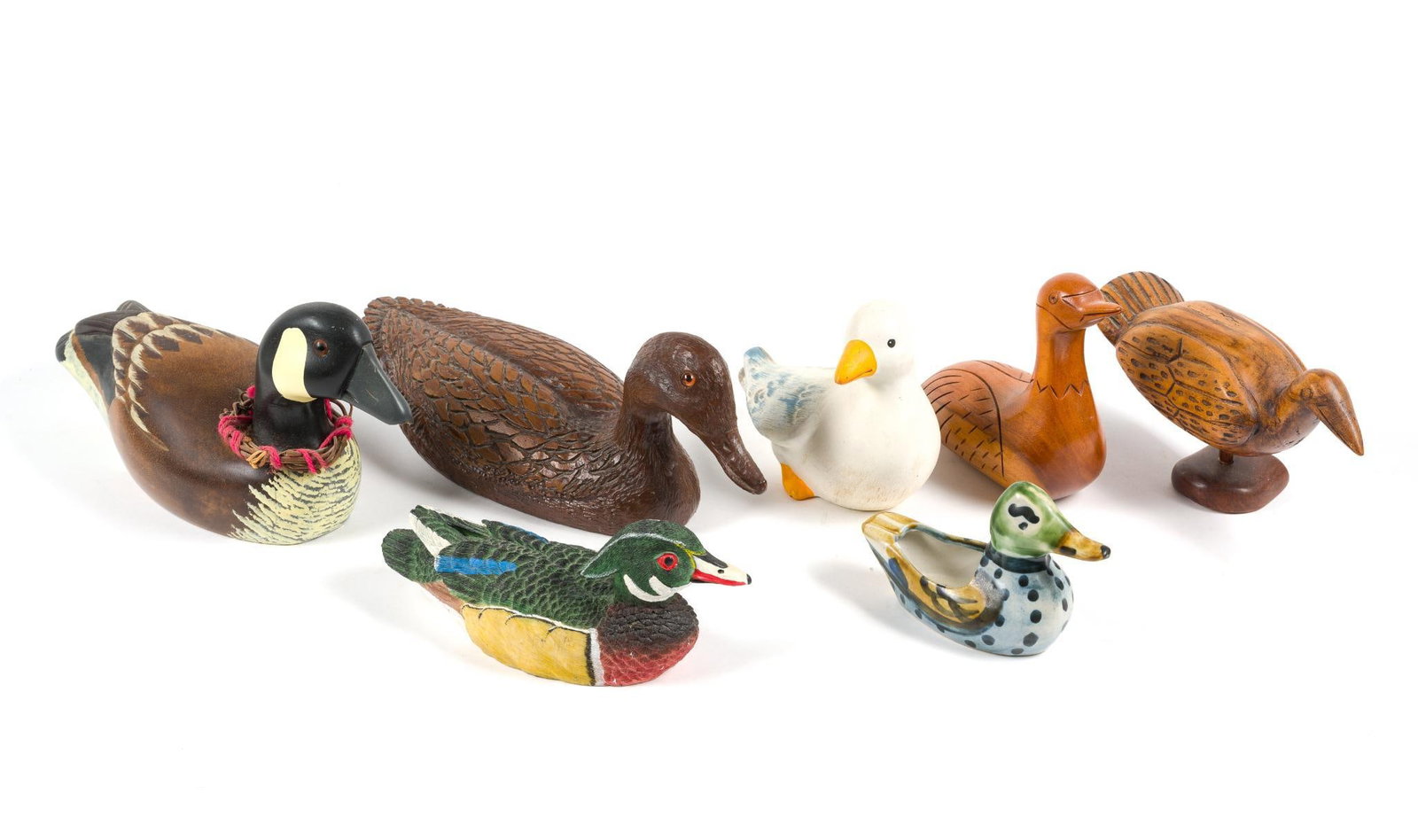 7 Duck Decoys & Figures (1 of 7)