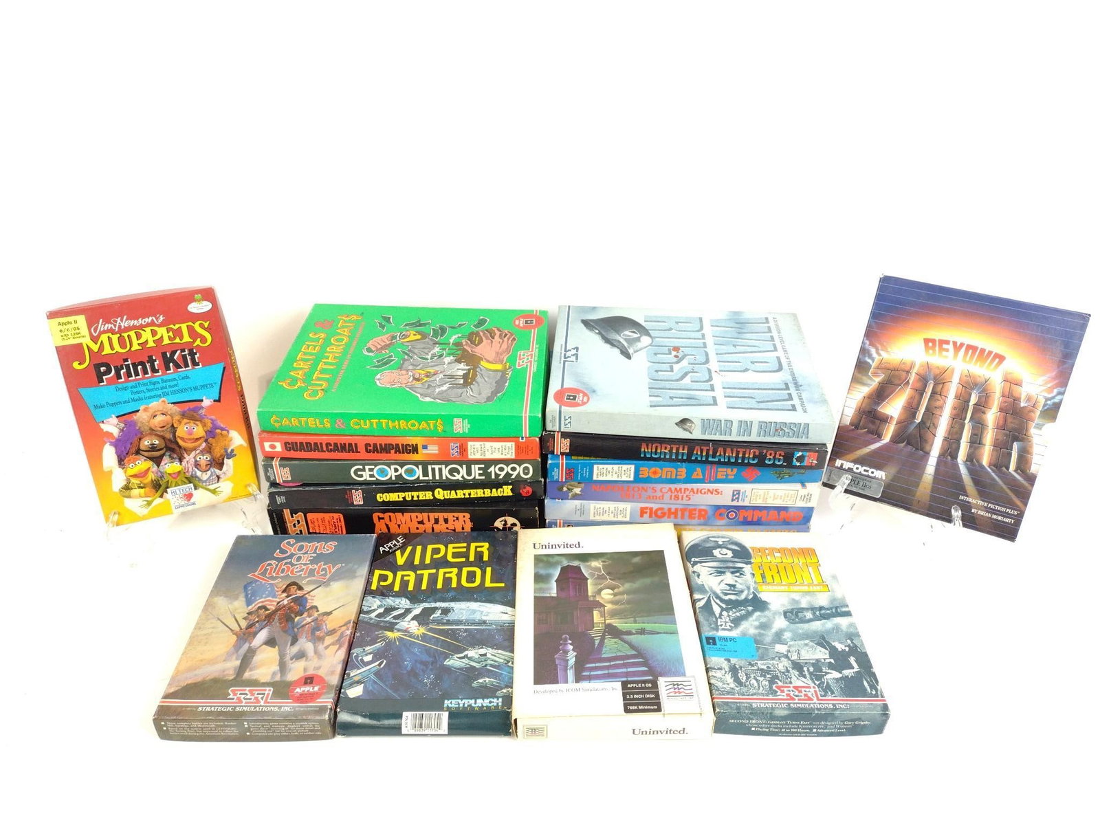 17 Apple II Computer Games (1 of 18)