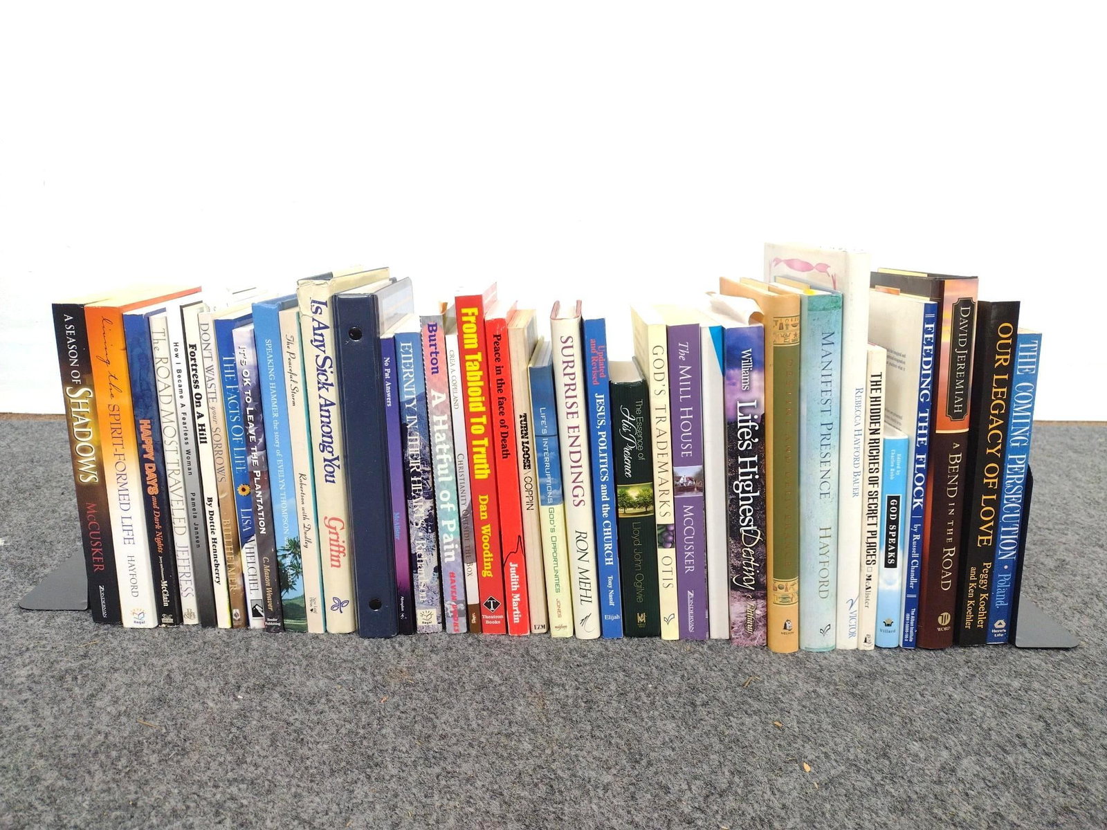 37 Christian Books Inscribed By Authors To Dean Jones & Lory Patrick (1 of 8)