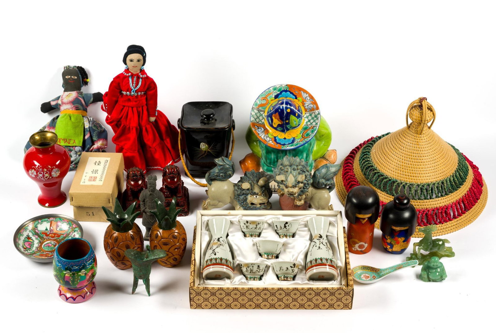 Ethnographic Objects Incl. Haiti, Japan (1 of 6)