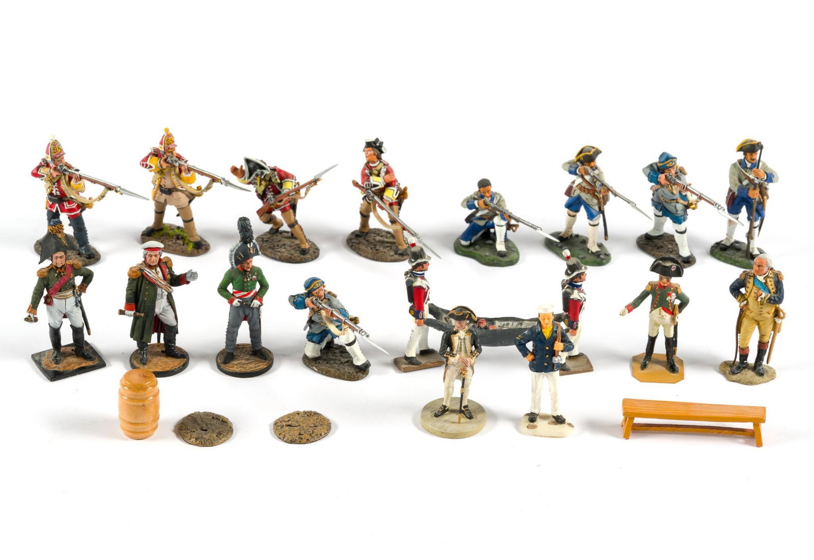 16 Die Cast Metal Soldiers Incl. jj Designs & W. Britain (1 of 5)