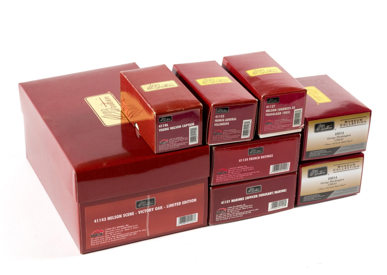 8 W. Britain Die Cast Soldier Sets In Original Boxes (1 of 5)