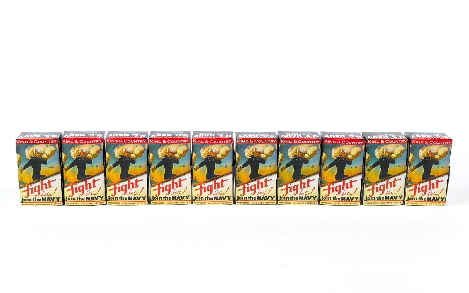 10 King & Country USMC Die Cast Figurines (1 of 4)