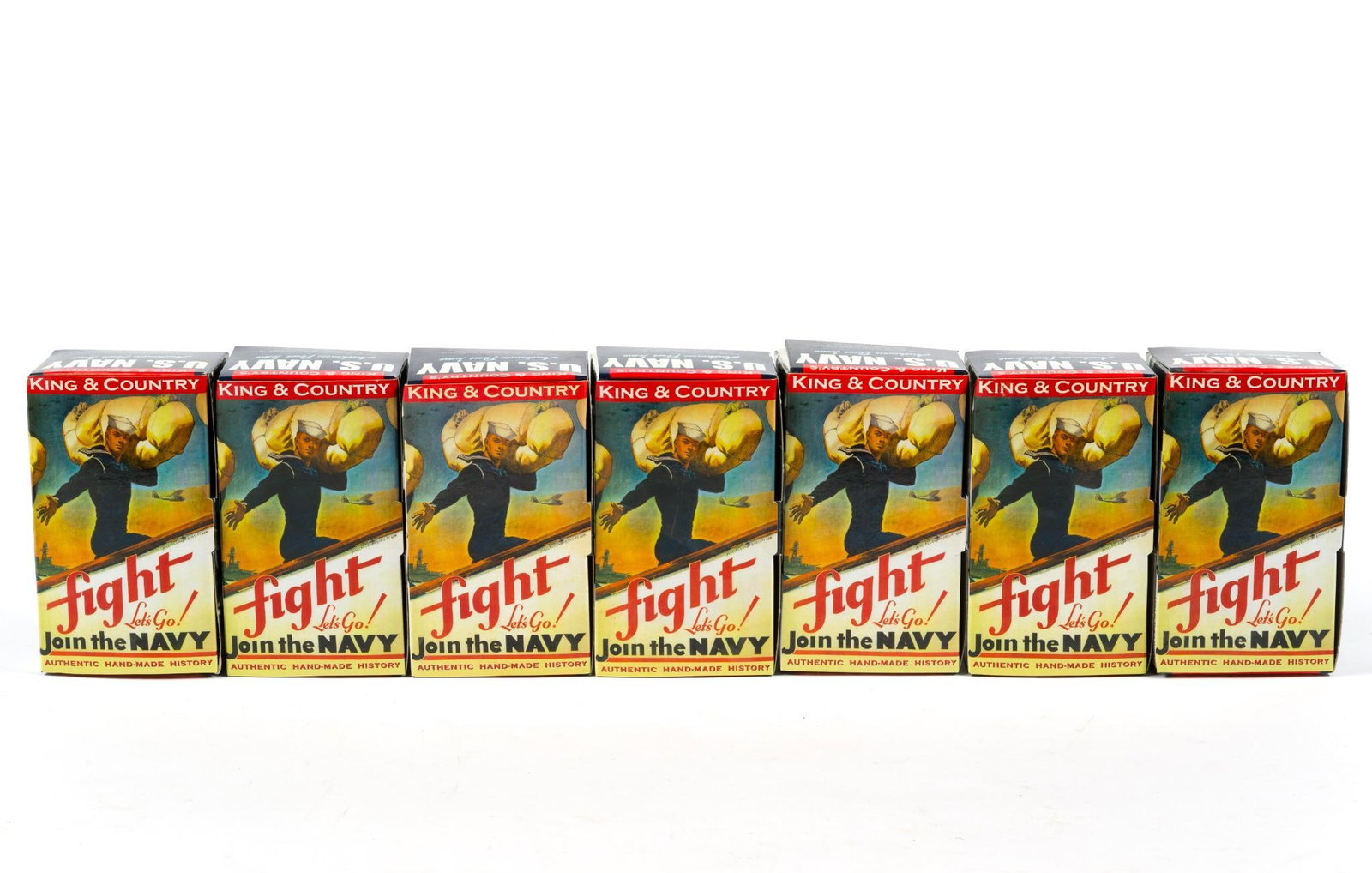 7 King & Country U.S. Navy Die Cast Figurines (1 of 5)