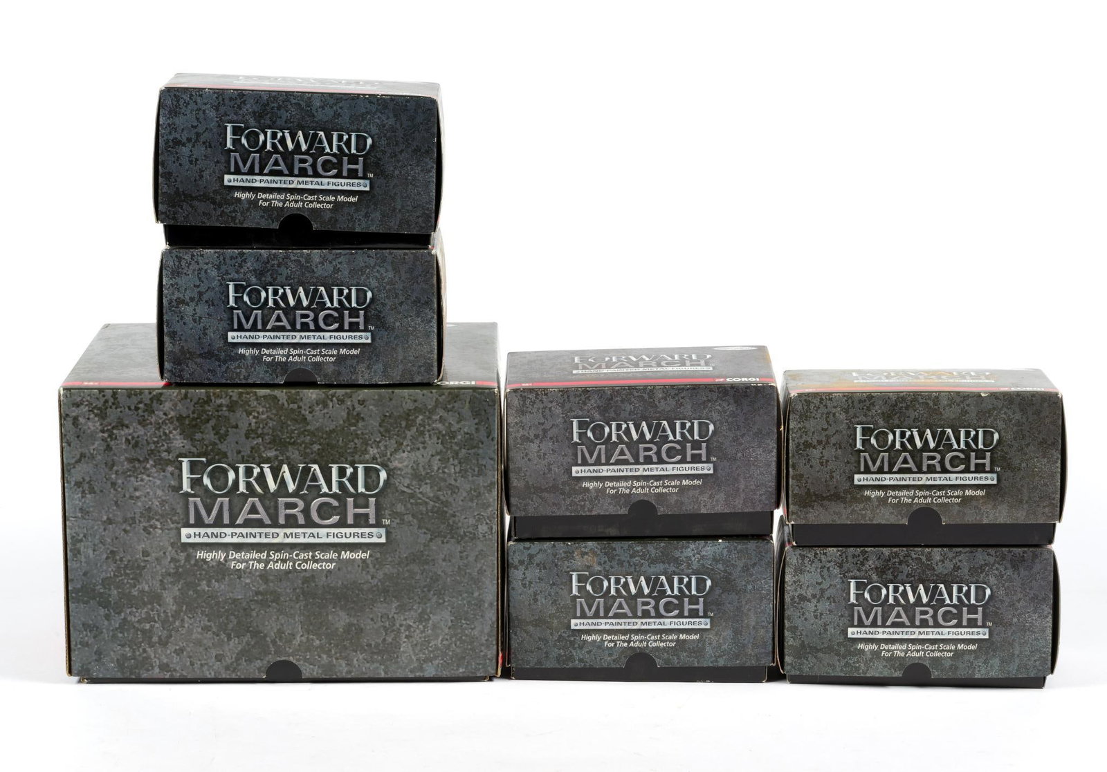 7 "Forward March" Die Cast Metal Figurine Sets (1 of 5)