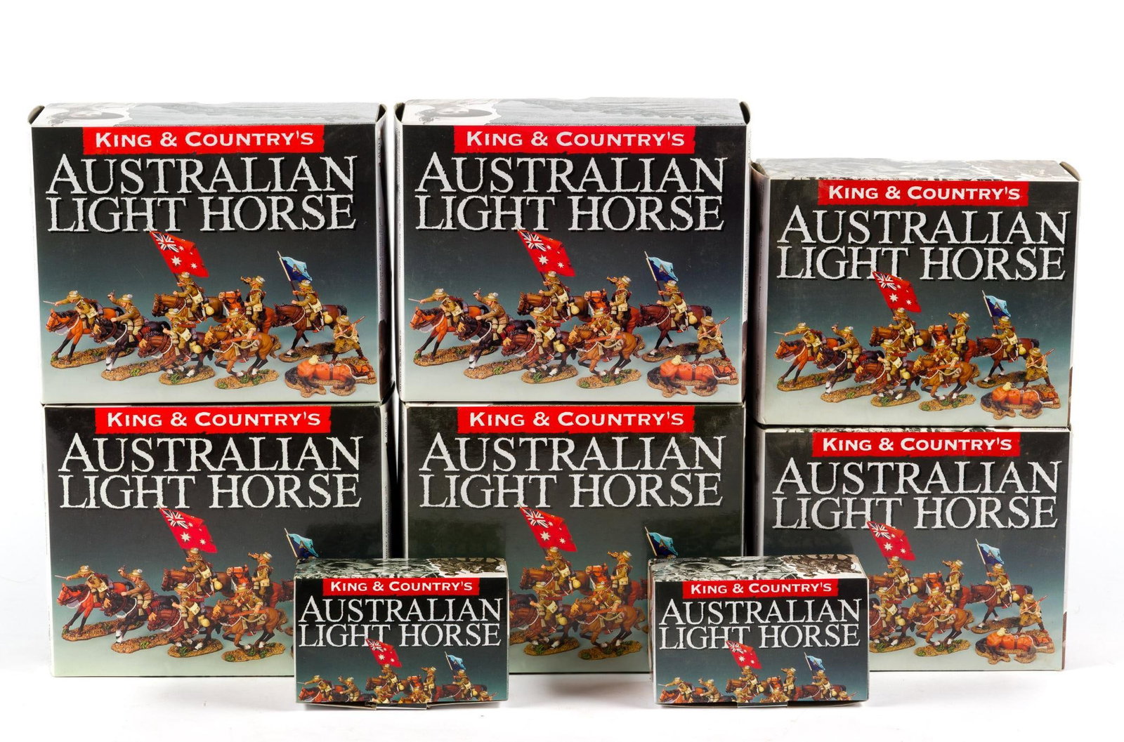 8 King & Country Australian Light Horses Sets (1 of 6)