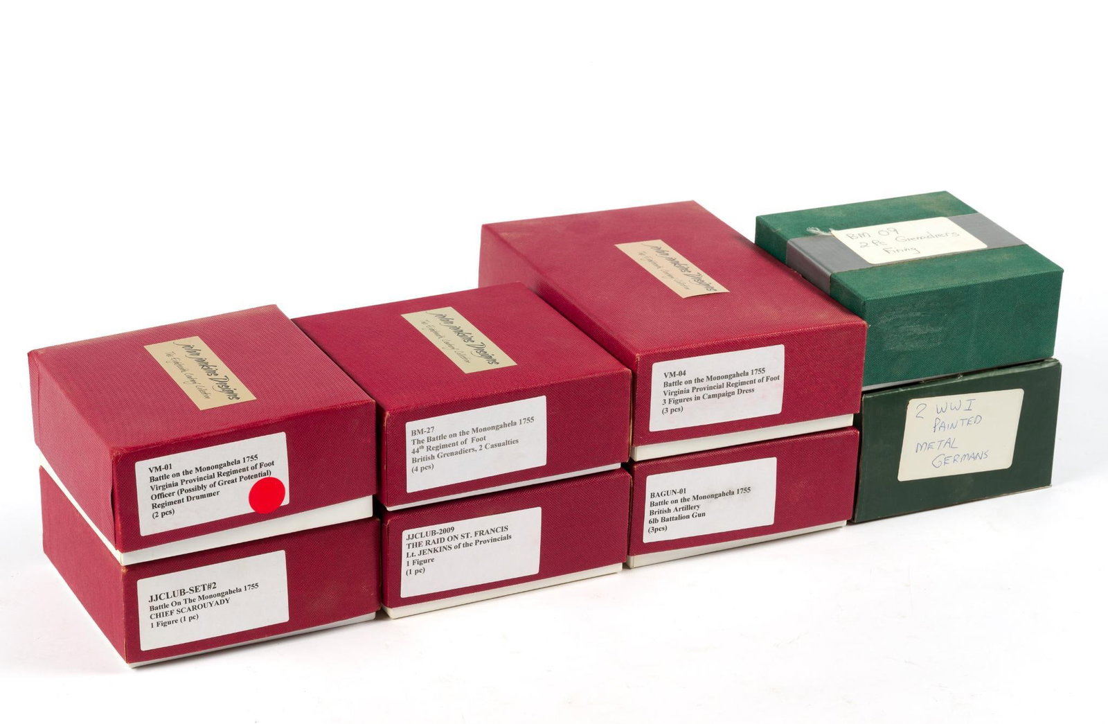 8 John Jenkins Designs Die Cast Metal Sets (1 of 8)