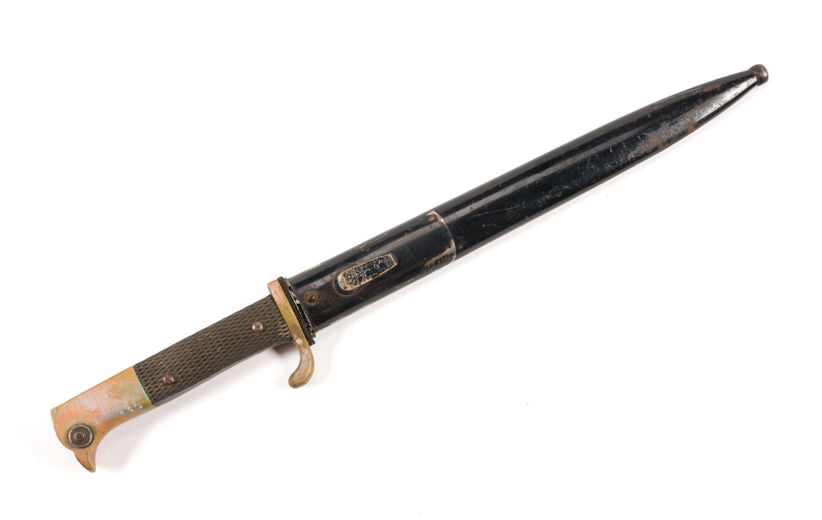German WWI Dress Bayonet With Brass Hilt (1 of 4)