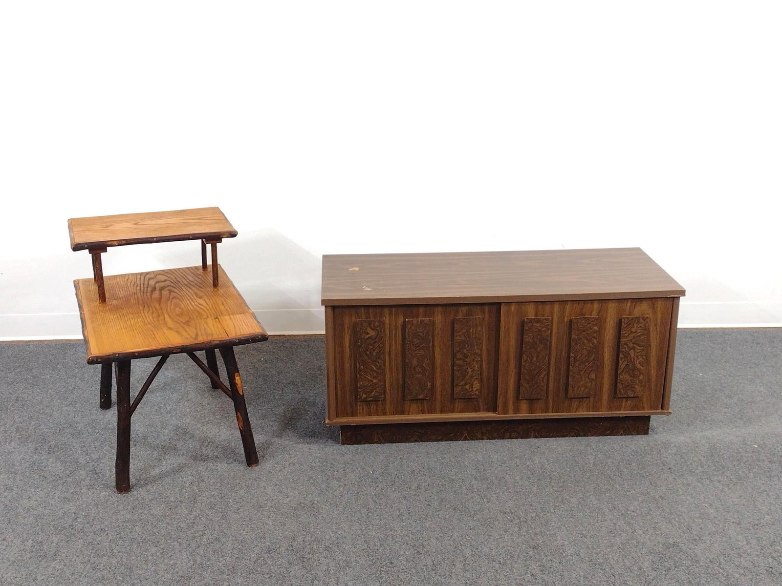 Low Cabinet and Side Table (1 of 10)