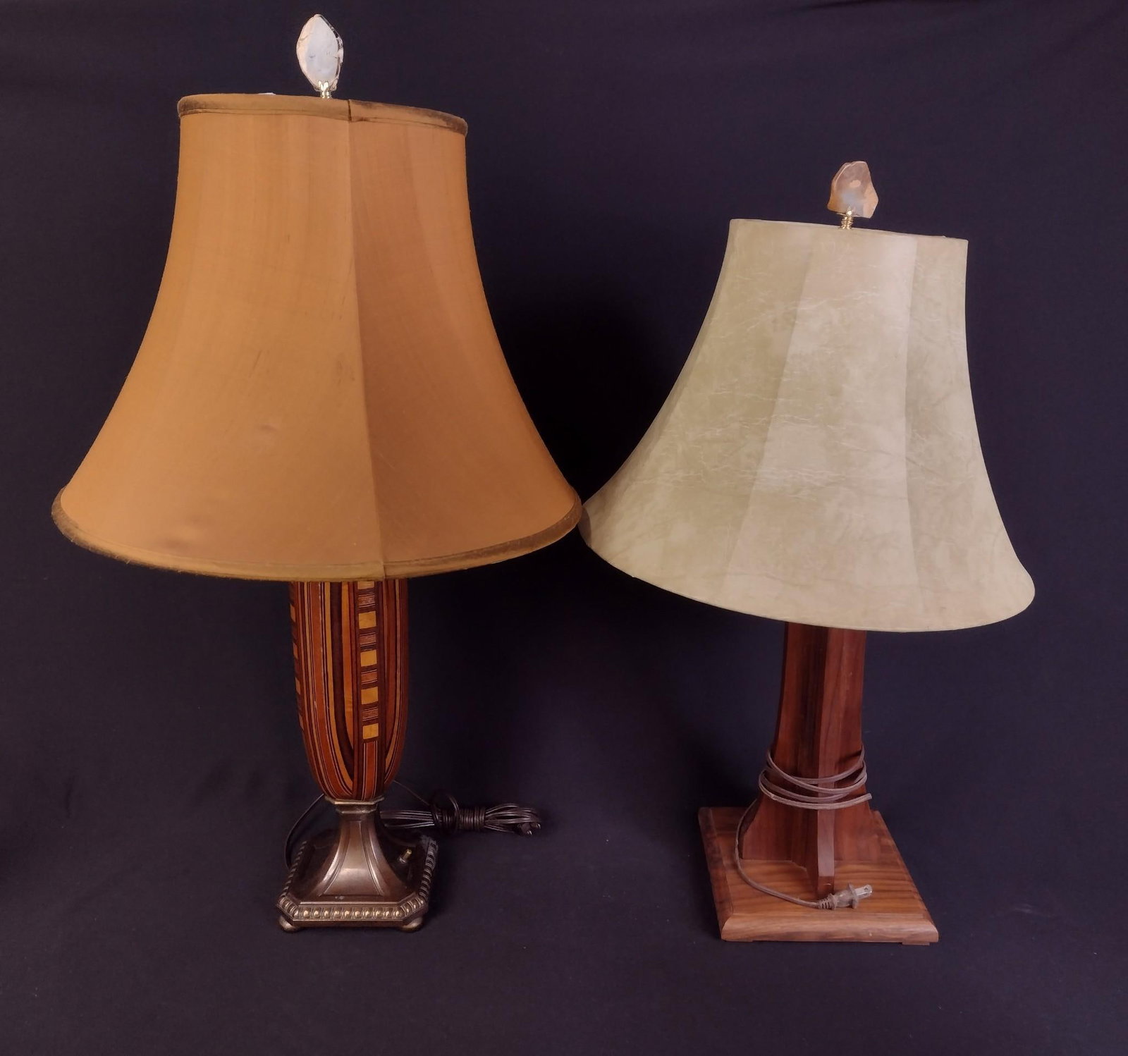 2 Paul Hardy Jr. Handmade Arts & Crafts Style Table Lamps (1 of 8)