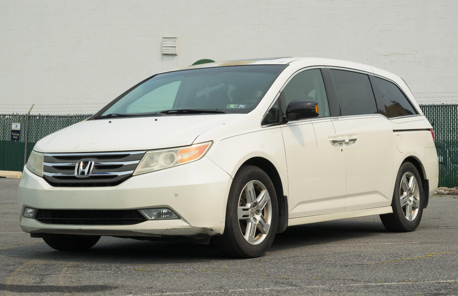 2012 Honda Odyssey Mini Van: 260,658 miles. Inspected through 09/26. Vehicle is operational, there are a few dash codes that need addressed. The power steering fluid has a slow leak, and the A/C does not work. There is some