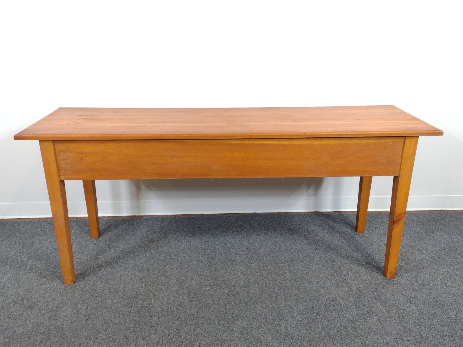Paul Hardy Jr Hand Crafted Hall Table with Worm Wood Top (1 of 7)