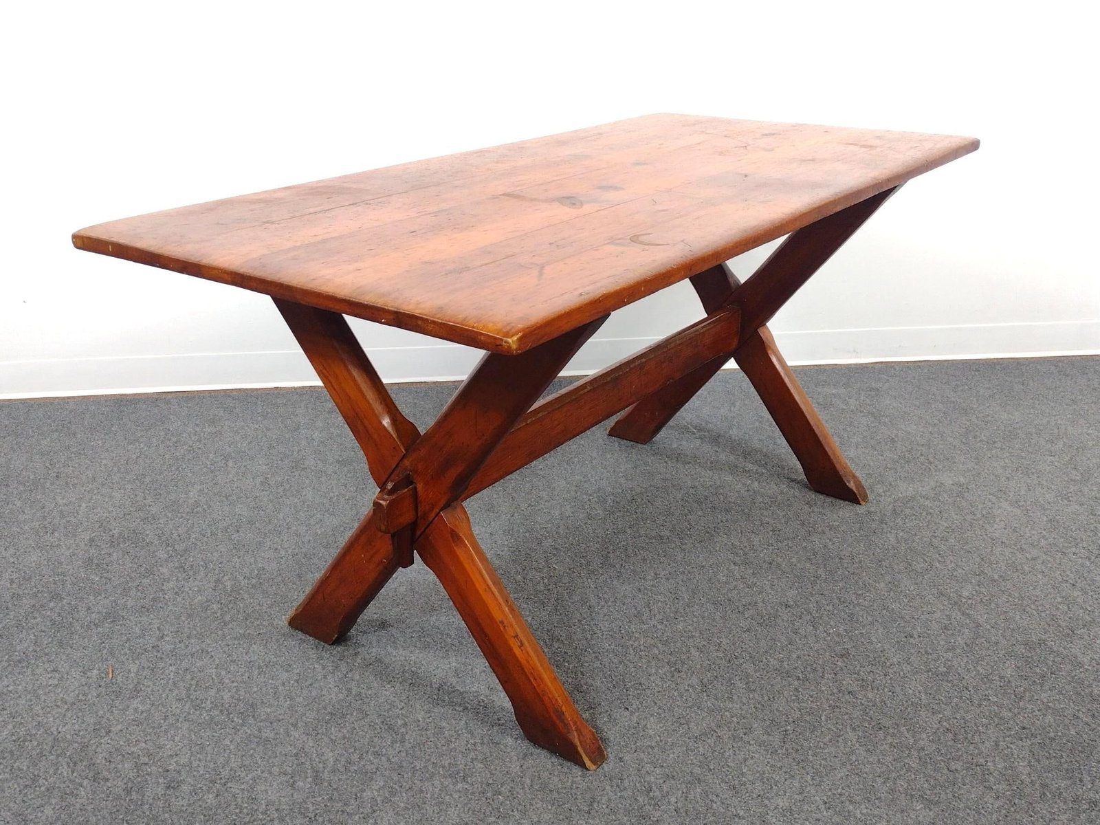 Trestle Dining Table - 3