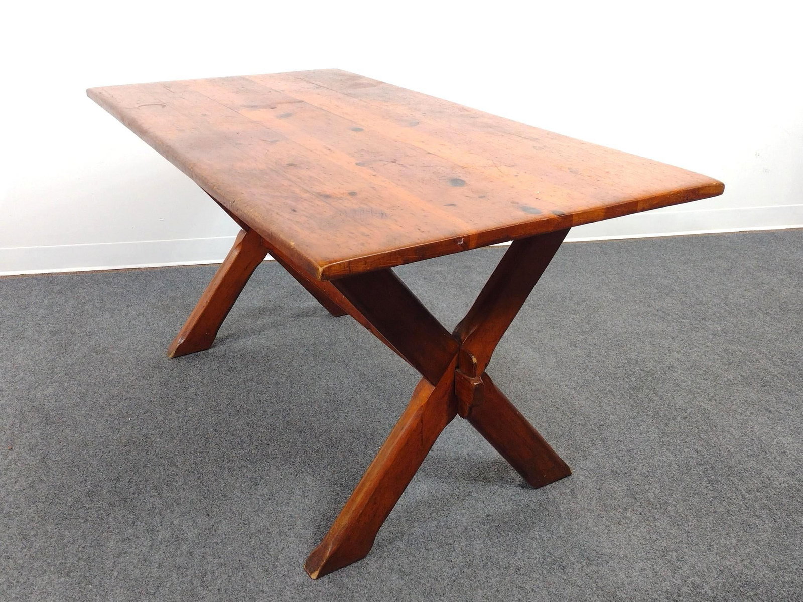 Trestle Dining Table - 4