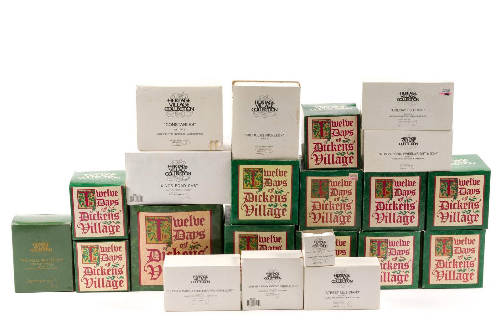 21 Dept 56 Heritage Village Collection (1 of 5)