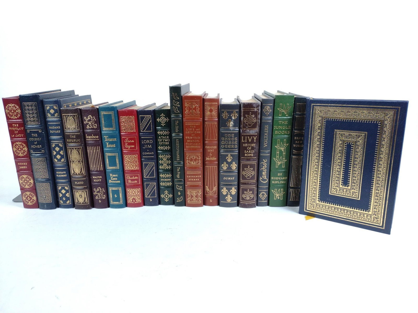 18 Leatherbound Vol. Easton Press Books incl. Lord Jim (1 of 5)