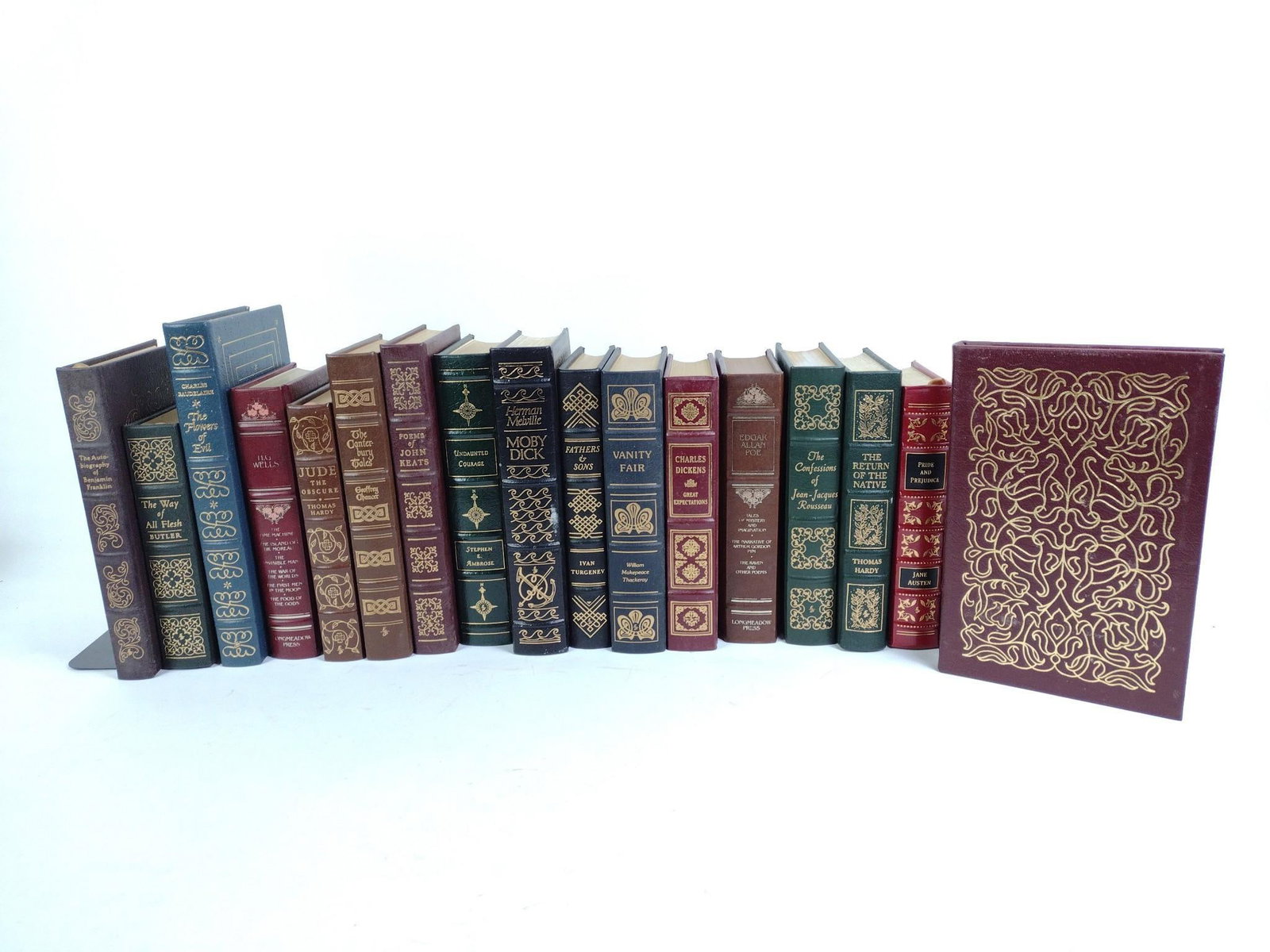 17 Leatherbound Vol. of Easton Press Books incl. The Canterbury Tales (1 of 5)