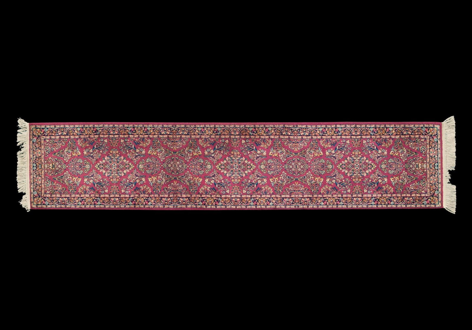 Vintage Karastan Runner Rug: 12' long X 2'7" wide.