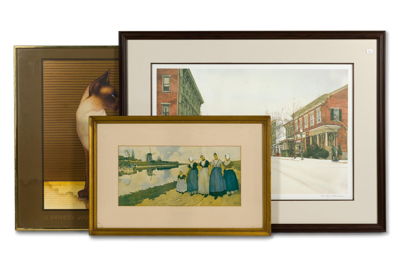 3 Framed Art Prints (1 of 10)