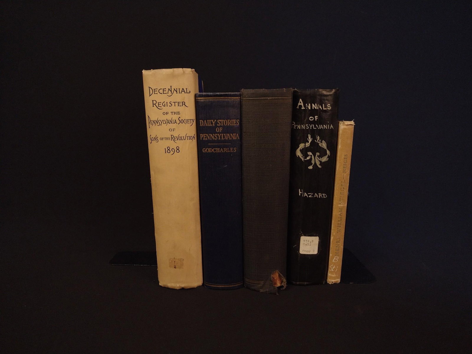 5 Antique Books About Pennsylvania (1 of 1)