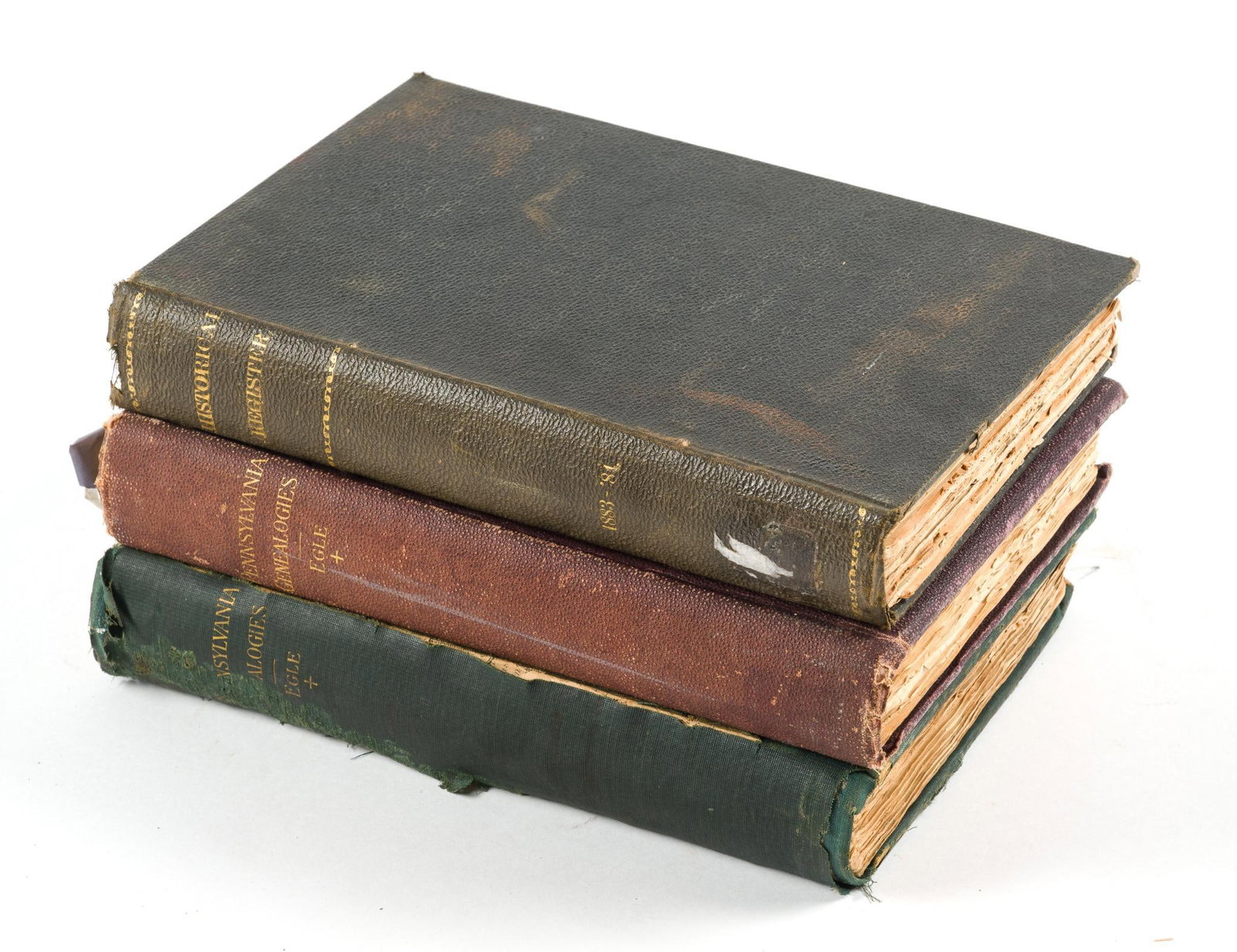 3 Antique Genealogy & Pennsylvania Historical Books (1 of 5)
