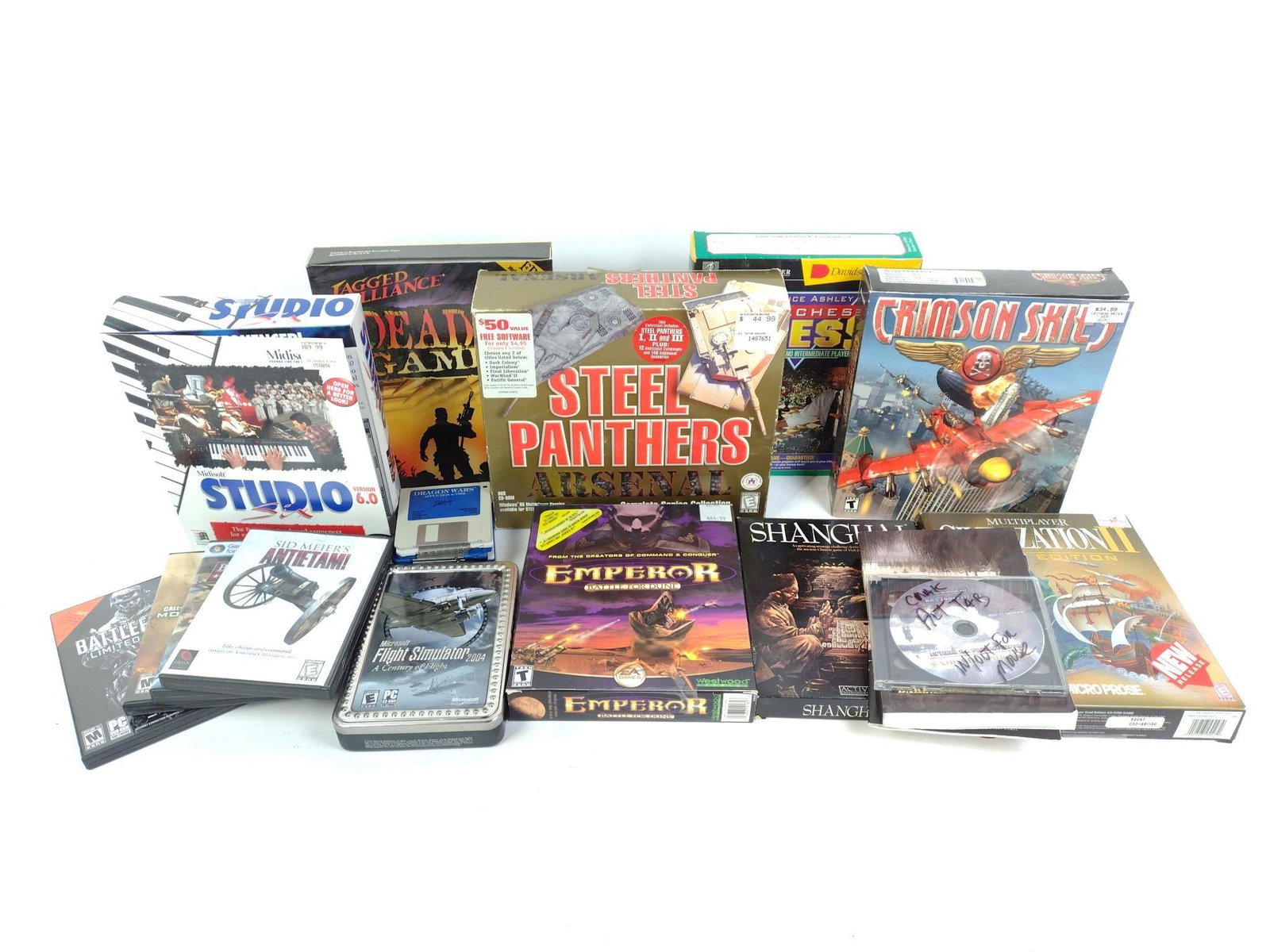 Vintage PC Games incl. Steel Panthers (1 of 13)