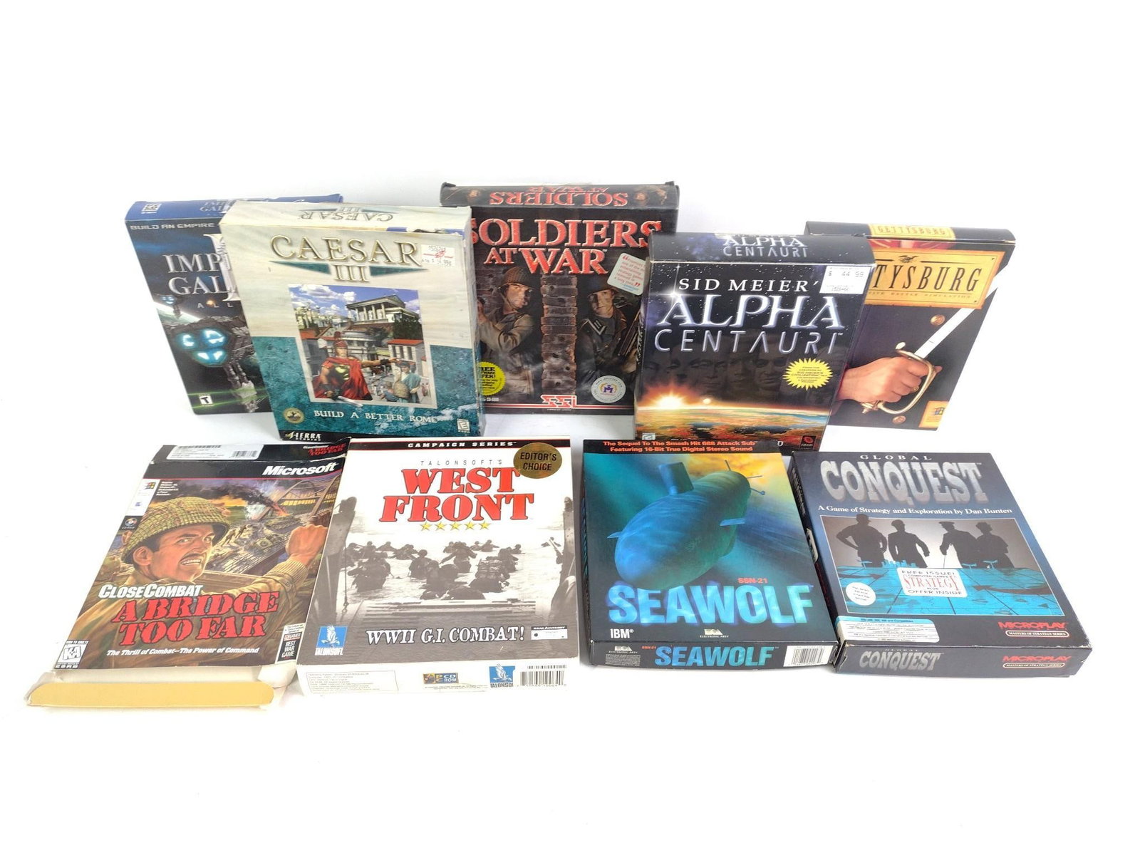 9 Vintage PC Computer Games in Original Boxes (1 of 12)