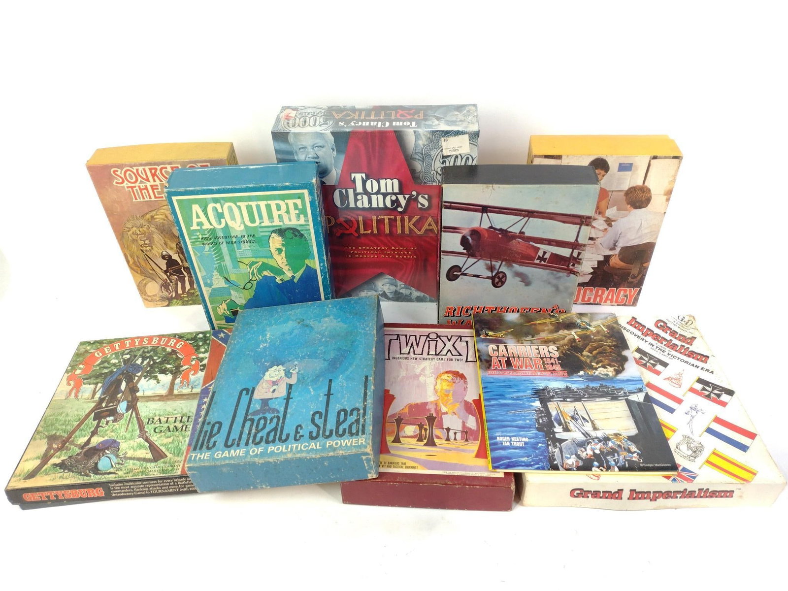 10 Vintage Boardgames incl. Politika (1 of 13)