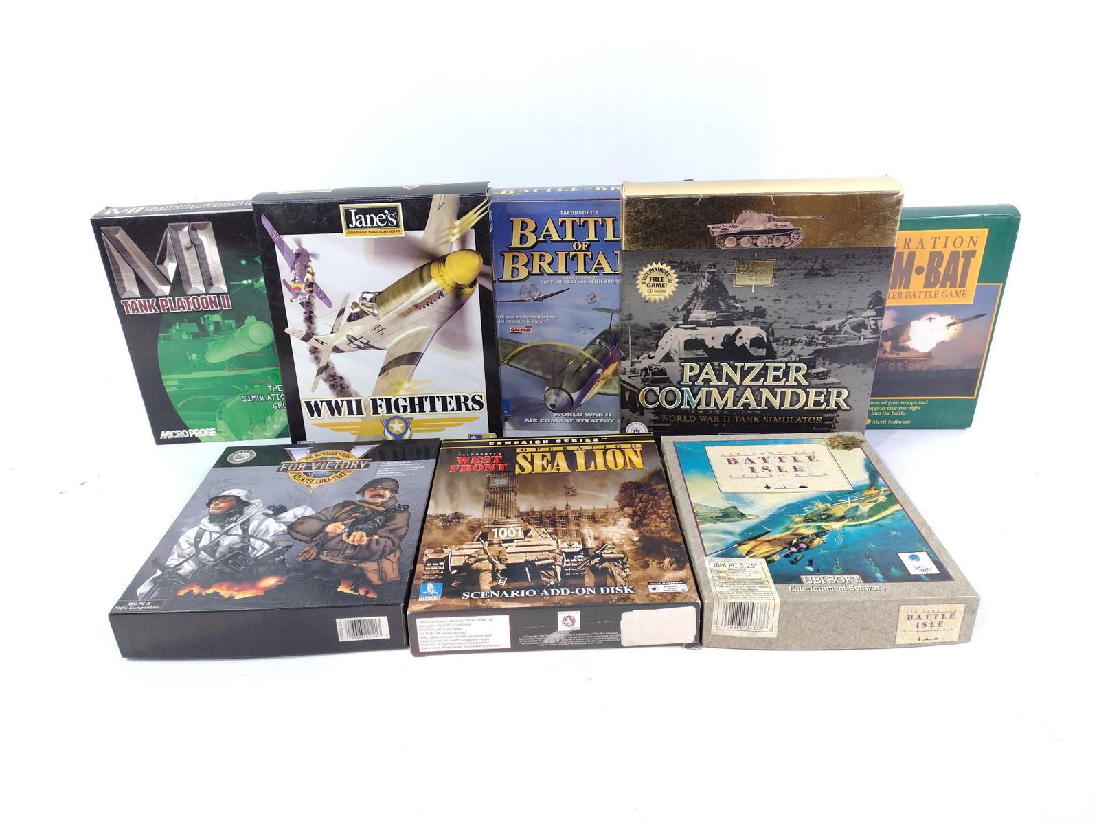 8 Vintage PC Computer Games incl. Battle of Britain (1 of 9)