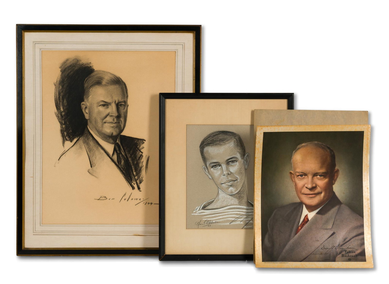 Ramsey S. Black and Dwight D. Eisenhower Portraits (1 of 5)