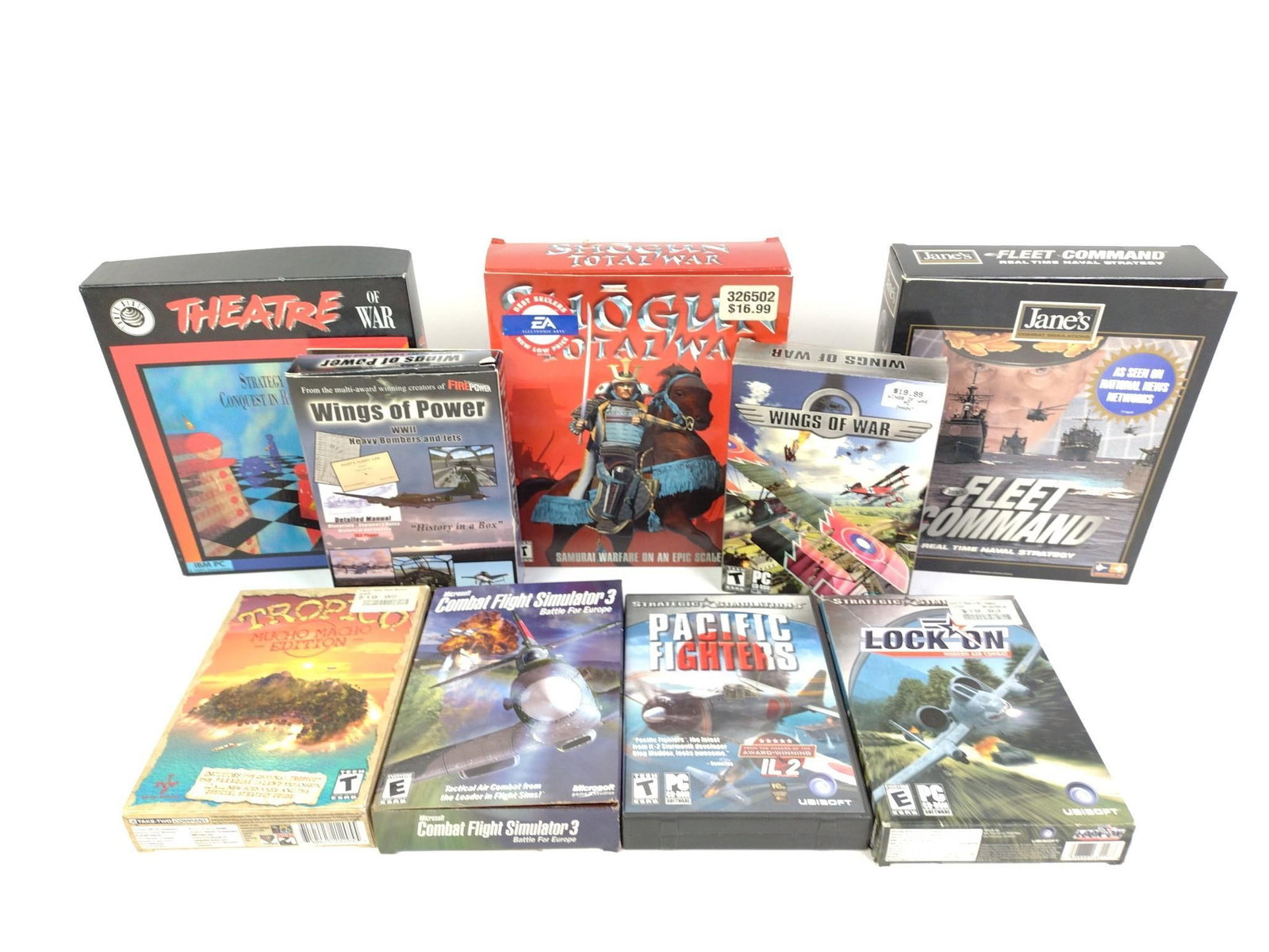 9 Vintage PC Computer Games incl. Theatre of War (1 of 9)